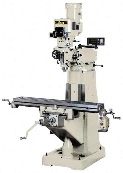 Knee Milling Machine: 2 hp, Step Pulley, 3 Phase MPN:100-1527 XPF-F2