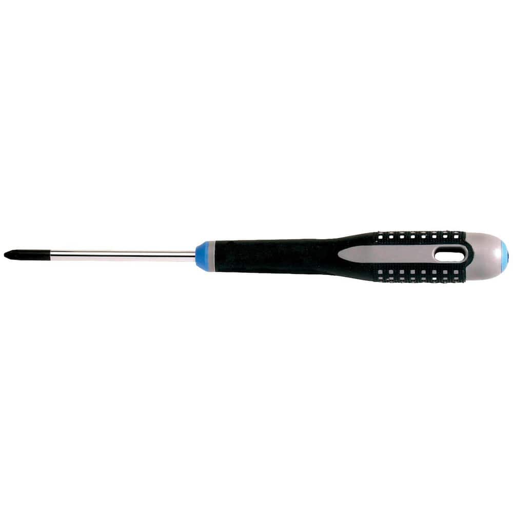 Precision & Specialty Screwdrivers, Tool Type: Pozidriv Screwdriver , Blade Length: 2 , Overall Length: 7.25 , Handle Color: Black, Blue, Gray  MPN:BAHBE-8800S