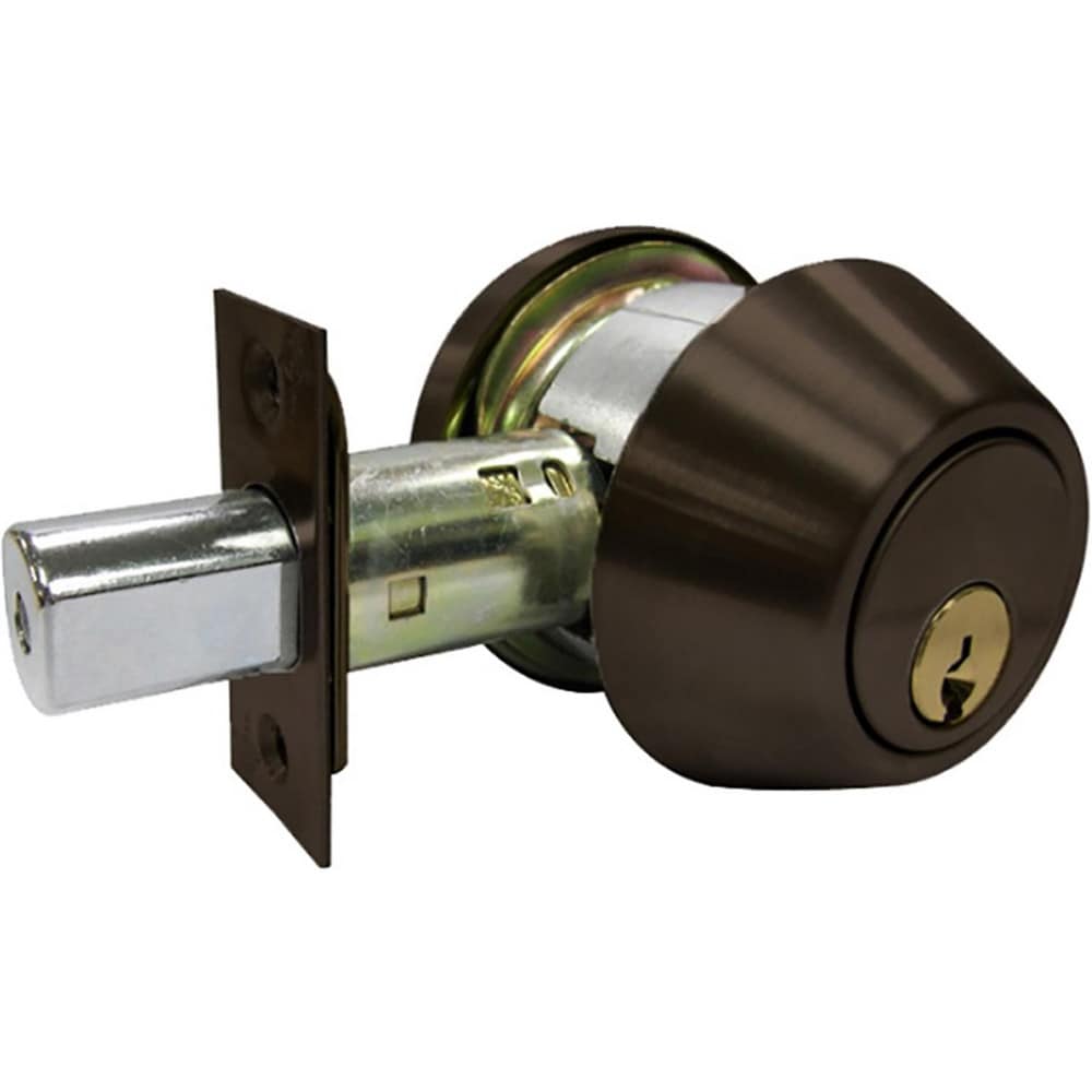 Deadbolts, Deadbolt Type: Deadbolt , Lock Type: Single Cylinder , Key Type: Schlage C , Mount Type: Through Hole , Material: Stainless Steel  MPN:ODB3601CSC-10B