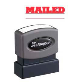 Xstamper® Pre-Inked Message Stamp MAILED 1-5/8