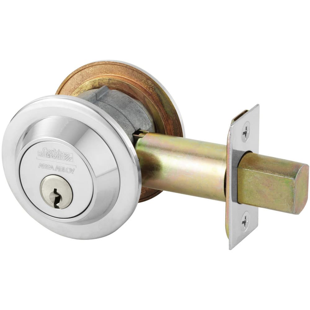 Deadbolts, Deadbolt Type: Deadbolt , Lock Type: Single Cylinder , Key Type: Keyed Different , Mount Type: Through Hole , Material: Steel  MPN:DL3013-625