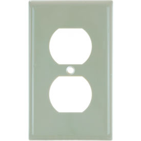 Sunlite® Duplex Switch Cover Plate 1-Gang Ivory Pack of 12 40892-NS