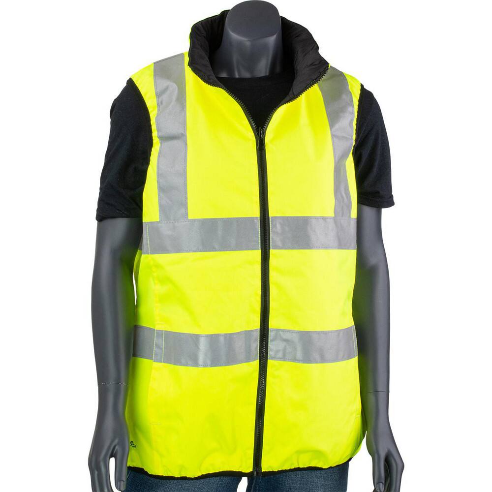 Jackets & Coats, Garment Style: Vest , Size: X-Large , Garment Type: Waterproof , Gender: Women , Material: Polyester  MPN:332W0330H-YEL/X