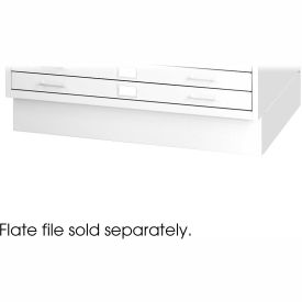 Safco® Closed Flat File Cabinet Base For 4998 53-1/2