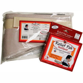 Relief Pak® HotSpot Moist Heat Pack and Cover Set Neck Pack with Foam-Filled Cover 12/PK 11-1301-12