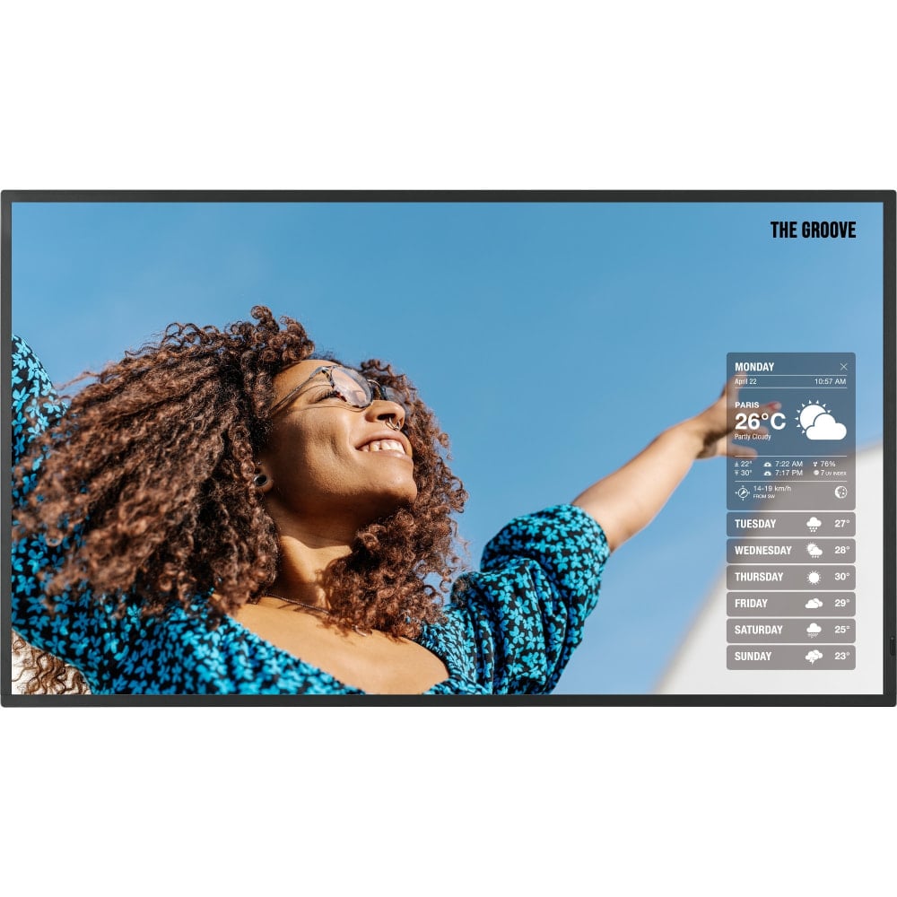 Sharp PNHS431 43in Class 4K Ultra-HD TFT LCD Professional Display, High Brightness - 42.5in LCD - 3840 x 2160 - Full Array LED - 700 Nit - 2160p - HDMI - USB - SerialEthernet MPN:PN-HS431