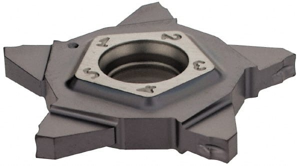 Cutoff Insert: PENTA 24N196J015 908, Carbide, 1.96 mm Cutting Width MPN:6003118