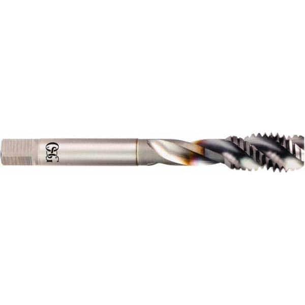 Spiral Flute Tap: #12-28 UNF, 2 Flutes, Modified Bottoming, 2B Class of Fit, Powdered Metal, TICN Coated MPN:1650501508