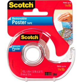 Scotch® Wallsaver Removable Poster Tape Double-Sided 3/4