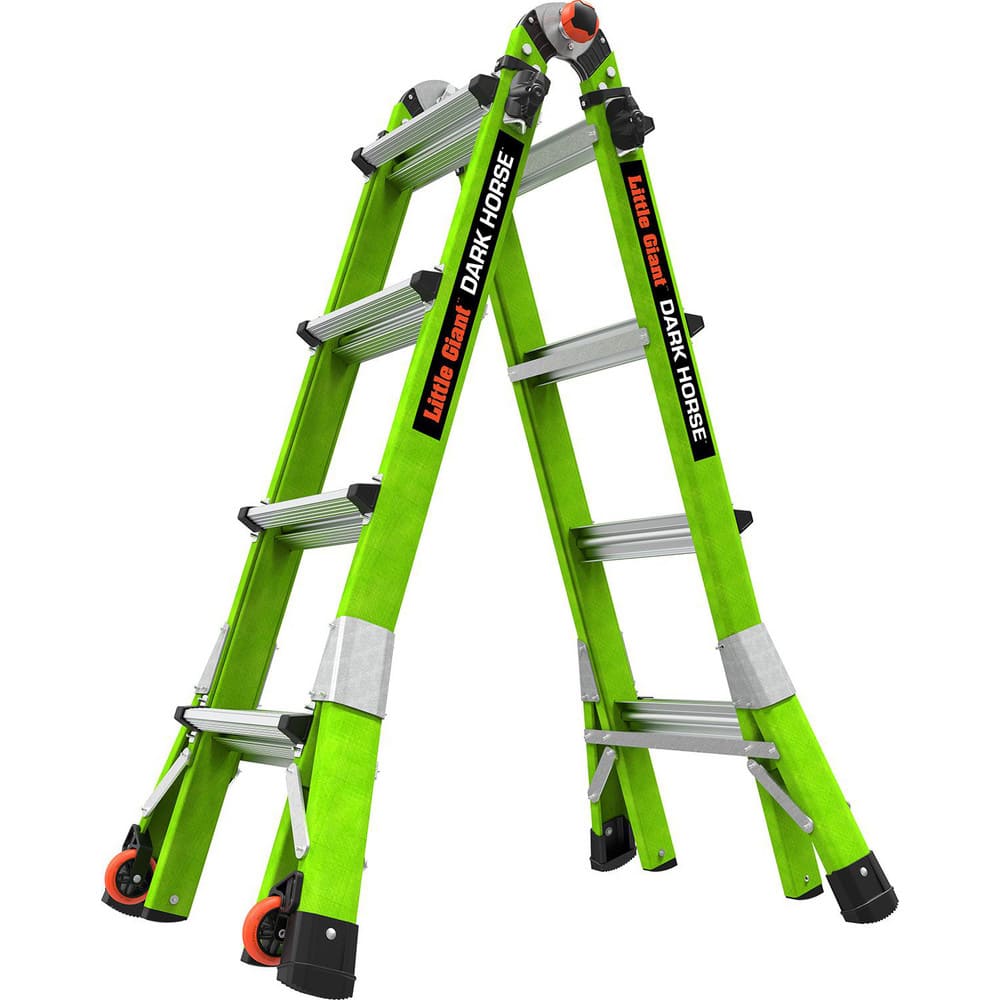 Extension Ladders, Ladder Type: Multi-Use Telescoping Ladder , Load Capacity (Lb. - 3 Decimals): 300.000 , Working Length (Feet): 15  MPN:16117-001