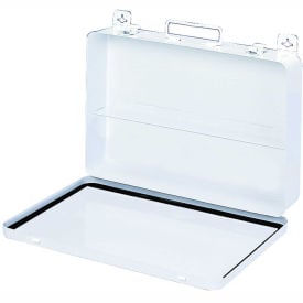 First Aid Box Metal - 13-11/16x2-3/8x9-1/8 - Pkg Qty 6 510-43-B