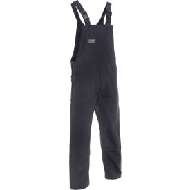 DRIFIRE® Flame Resistant Unlined Bib Overall 40 x 32 Navy BIB6DNV40X32 BIB6DNV40X32