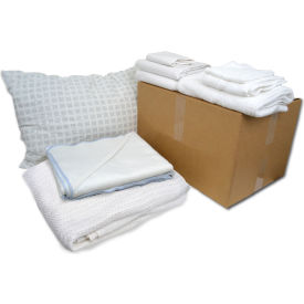 R&R Textile - Non-Prewashed - Bed & Bath Economic Dorm Kit - Twin-XL Size WWX90003