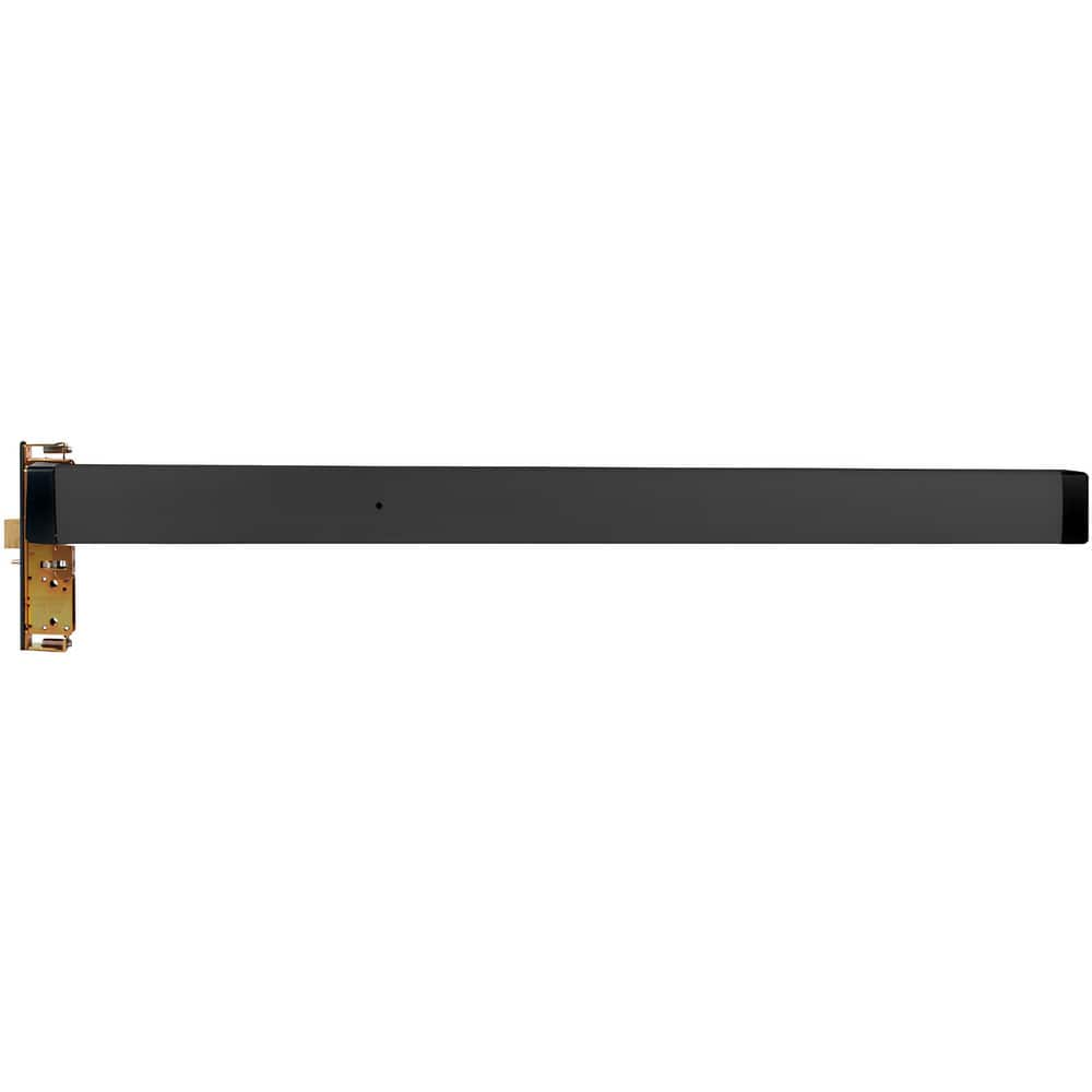 Push Bars, Material: Metal , Locking Type: Exit Device Only , Finish/Coating: Black Anodized Aluminum , Maximum Door Width: 3ft  MPN:8430-38336