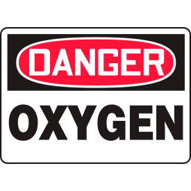 Accuform MCHL170VS Danger Sign Oxygen 14