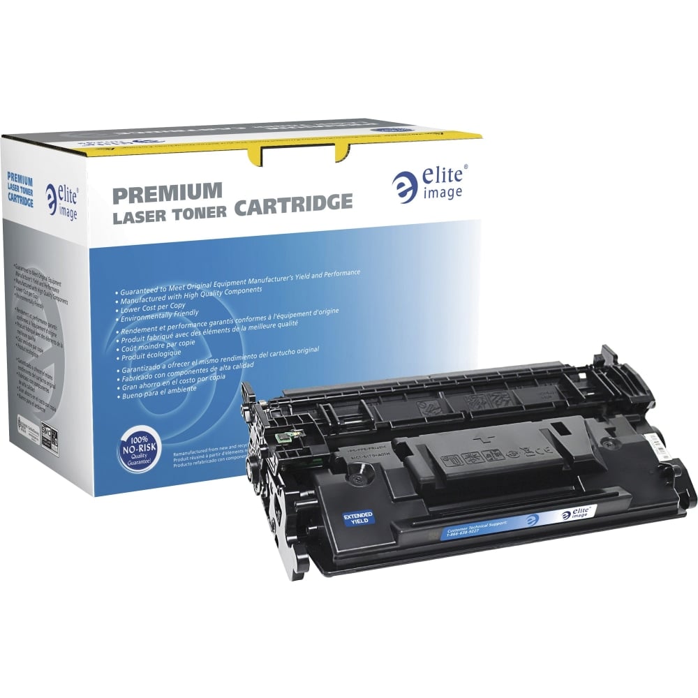 Elite Image Remanufactured Laser Toner Cartridge - Alternative for HP 26X - Black - 1 Each - 12000 Pages MPN:03432