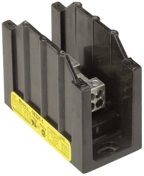 2 Poles, 310 Amp, 350 kcmil-6 AWG (Cu/Al) Primary, 4-12 AWG (Al), 4-14 AWG (Cu) Secondary, Thermoplastic Power Distribution Block MPN:16323-2