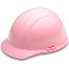 ERB® Americana® Cap Safety Helmet 4-Point Side-Lock Suspension Light Pink WEL19375PI