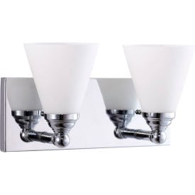 Sunlite® Cone Shade Vanity Light Fixture 60W 16