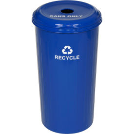 Witt Industries Recycling Can 20 Gallon Blue 10/1DTDB