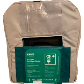 Hughes® Gravity Fed Eyewash Insulated Jacket For 16 Gallon Capacity 16GFEW-BLKT