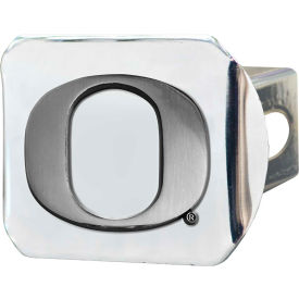 University of Oregon - 3-D Chrome Hitch Cover 3-3/8