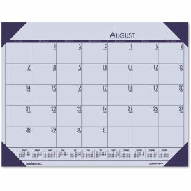 House of Doolittle Recycled EcoTones Academic Desk Calendar 18.5 x 13 Cordovan Corners 2023-2024 012573