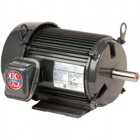 US Motors Unimount® TEFC 3 HP 3-Phase 3490 RPM Motor U3P1GF U3P1GF