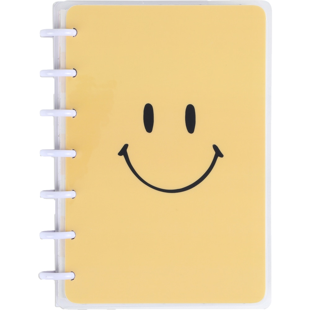 2023-2024 Happy Planner Monthly/Weekly Mini Planner, 4-3/5in x 7in, Smiley Face, July 2023 To June 2024, PPMD12-142 (Min Order Qty 3) MPN:PPMD12-142