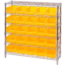 GoVets™ Chrome Wire Shelving with 25 4