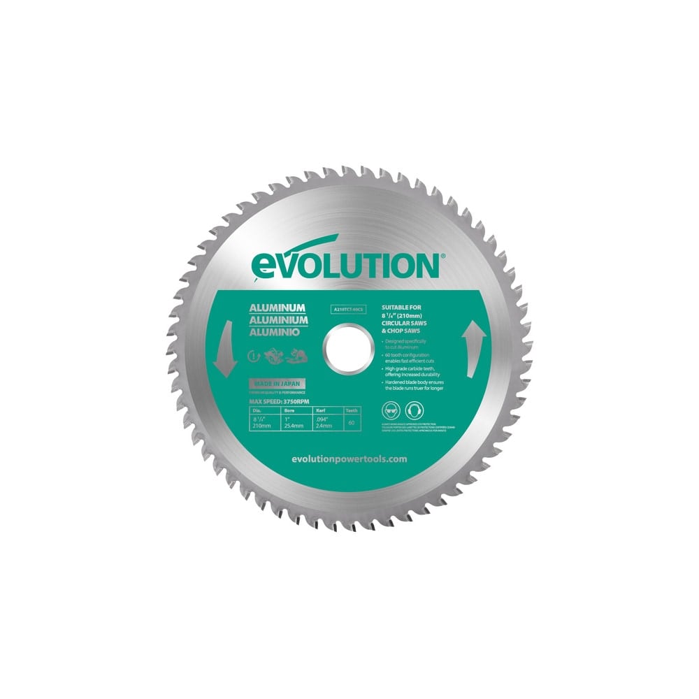 Wet & Dry-Cut Saw Blade: 8-1/4