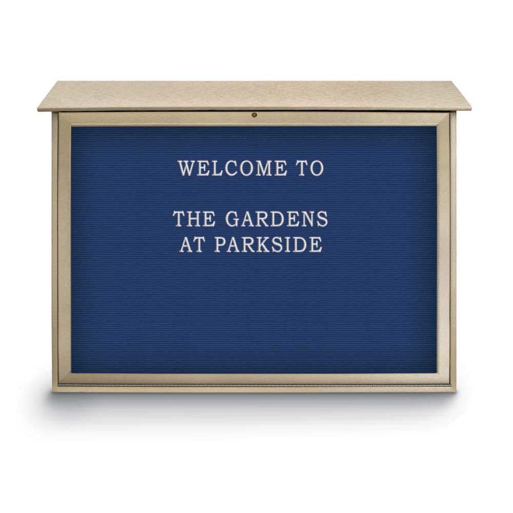 Enclosed Letter Board: 52