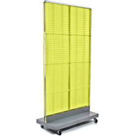 Approved 700732-YEL Pegboard Floor Stand 32