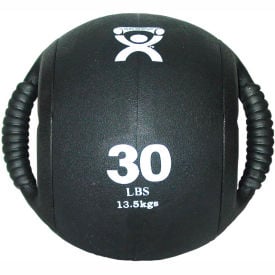 CanDo® Dual-Handle Medicine Ball 30 lb. 9