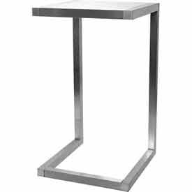 Pedestal Table - Frame Only - Satin Chrome T504FRSC