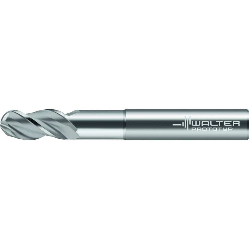 Ball End Mills, Mill Diameter (Inch): 1/2in , Mill Diameter (Decimal Inch): 0.5000in , Number Of Flutes: 3 , End Mill Material: Solid Carbide  MPN:8418288