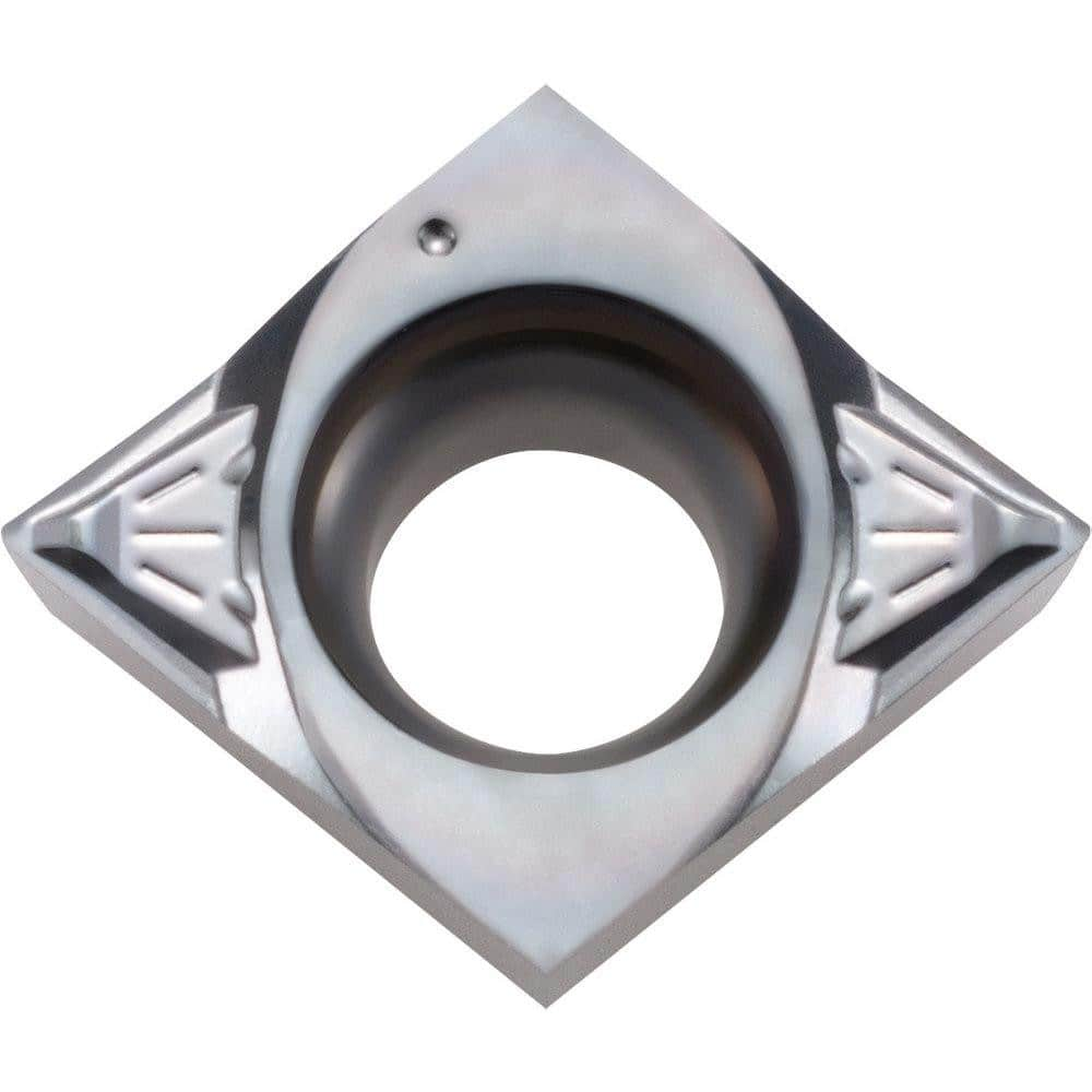 Turning Inserts, Relief Angle: 7.000 , Insert Style: CCGT , Corner Radius (mm): 0.10 , Corner Radius (Decimal Inch): 0.0039 , Included Angle: 80.00  MPN:TLW00134