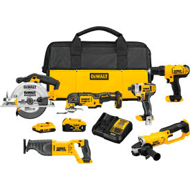 Dewalt® 20V MAX 6-Tool Combo Kit DCK661D1M1