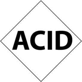 NMC DCL124 NFPA Label Symbol Acid 5