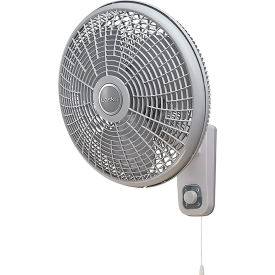 Lasko Oscillating Wallmount Fan 3 Speed Gray M16900