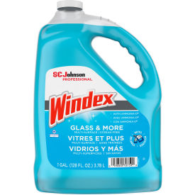 Windex Glass & More Multi-Surface Streak-Free Cleaner 128 oz. Refill/4 Case - 696503 696503