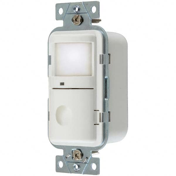 Motion Sensing Wall Switches, Switch Type: Occupancy , Sensor Type: Infrared , Coverage (Sq. Ft.): 1200ft2 , Adjustment Type: Manual Delay , Amperage: 5A  MPN:WS1000W