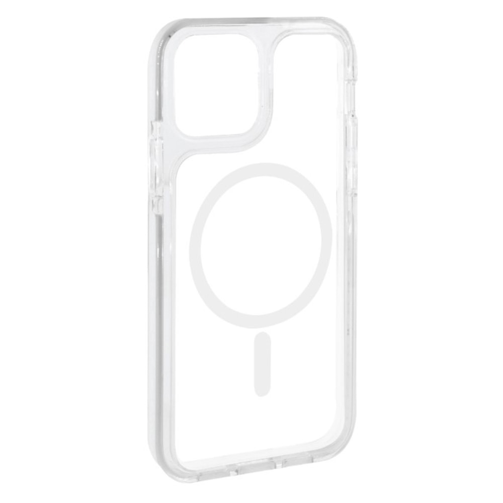 iHome Magnetic Clear Velo Case For iPhone 12 Pro Max, White, 2IHPC0829W1L2 (Min Order Qty 5) MPN:2IHPC0829W1L2
