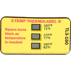 Allpoints 1381242 Label Temperature 160/170/180 1381242