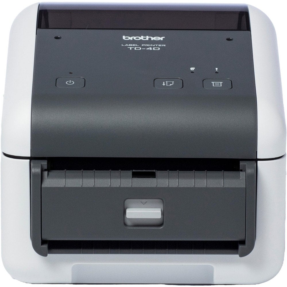 Electronic Label Makers, Type: 4XL Label Printer , Print Color Capability: Single Color , Power Source: AC Adapter, USB , Resolution: 203 dpi  MPN:TD4420DNP