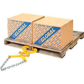 GoVets™ Double Scissor Pallet Container & Skid Grabber - Puller 5000 Lb. Capacity 600132