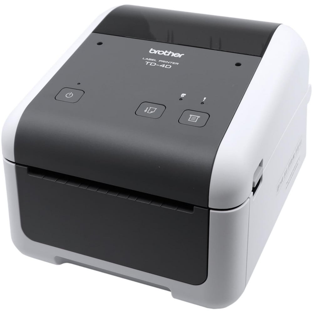 Electronic Label Makers, Type: 4XL Label Printer , Print Color Capability: Single Color , Power Source: AC Adapter, USB , Resolution: 300 dpi  MPN:TD4550DNWBC