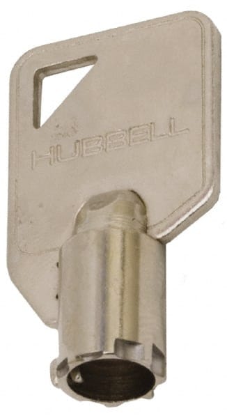 120 to 277 VAC, 20 Amp, Safety Switch Replacement Key MPN:HBL1209RKL