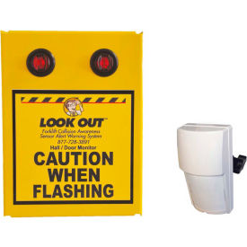 Collision Awarness Dual Use (Indoor/Outdoor) Small Yellow Box 2 Lights 1 Exterior Sensor 15' Cord Dual-Use-2EXT-SML