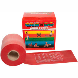 CanDo® AccuForce™ Exercise Band Red 50 Yard Roll 10-5922